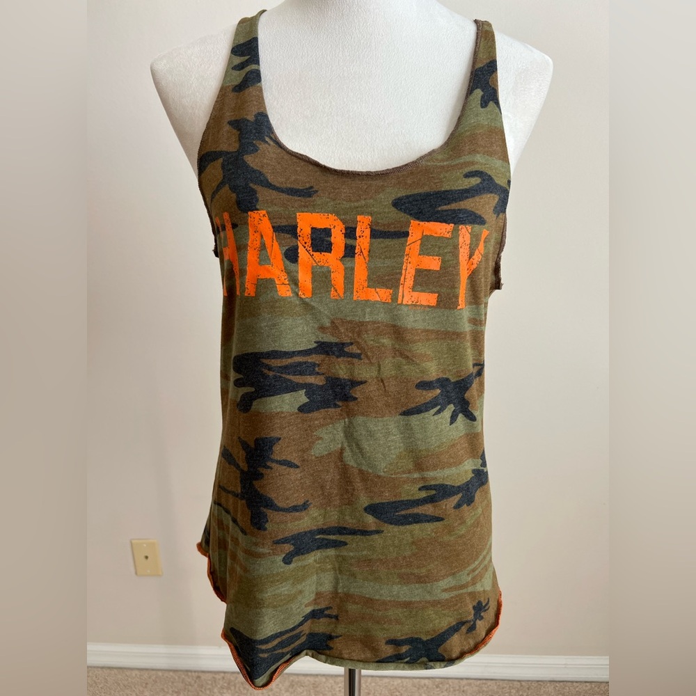 Harley Camo Tank Top